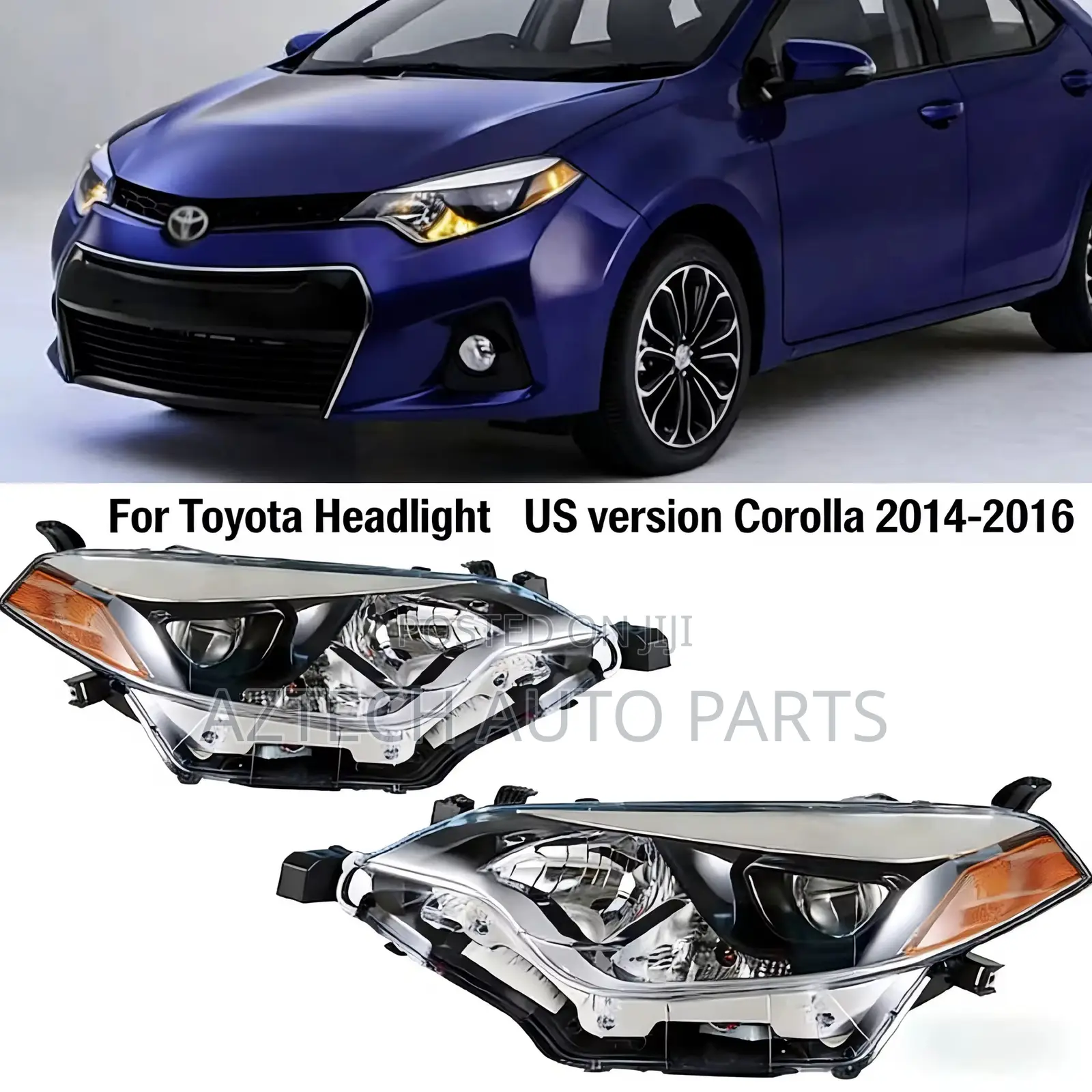 Toyota Corolla 2014 2015 2016 Headlights