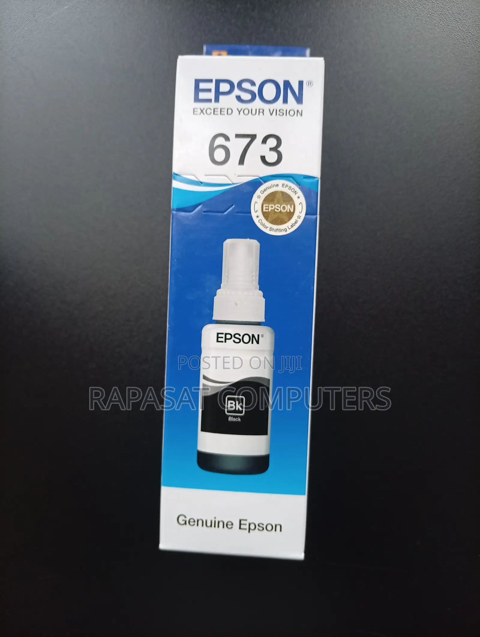 Epson 673 Black Ink Bottle