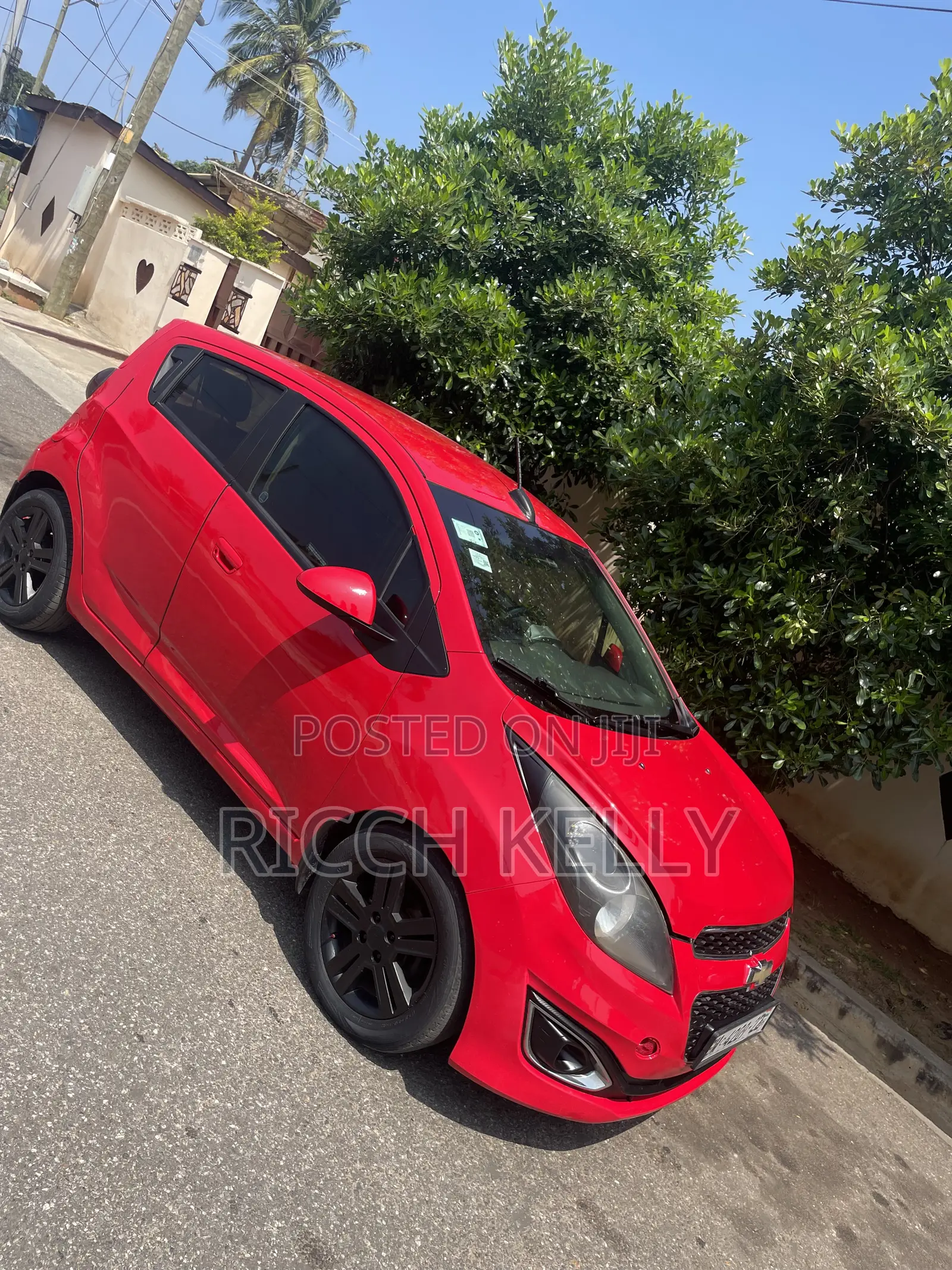 Chevrolet Spark 1LT 4dr Hatchback (1.2L 4cyl 5M) 2015 Red