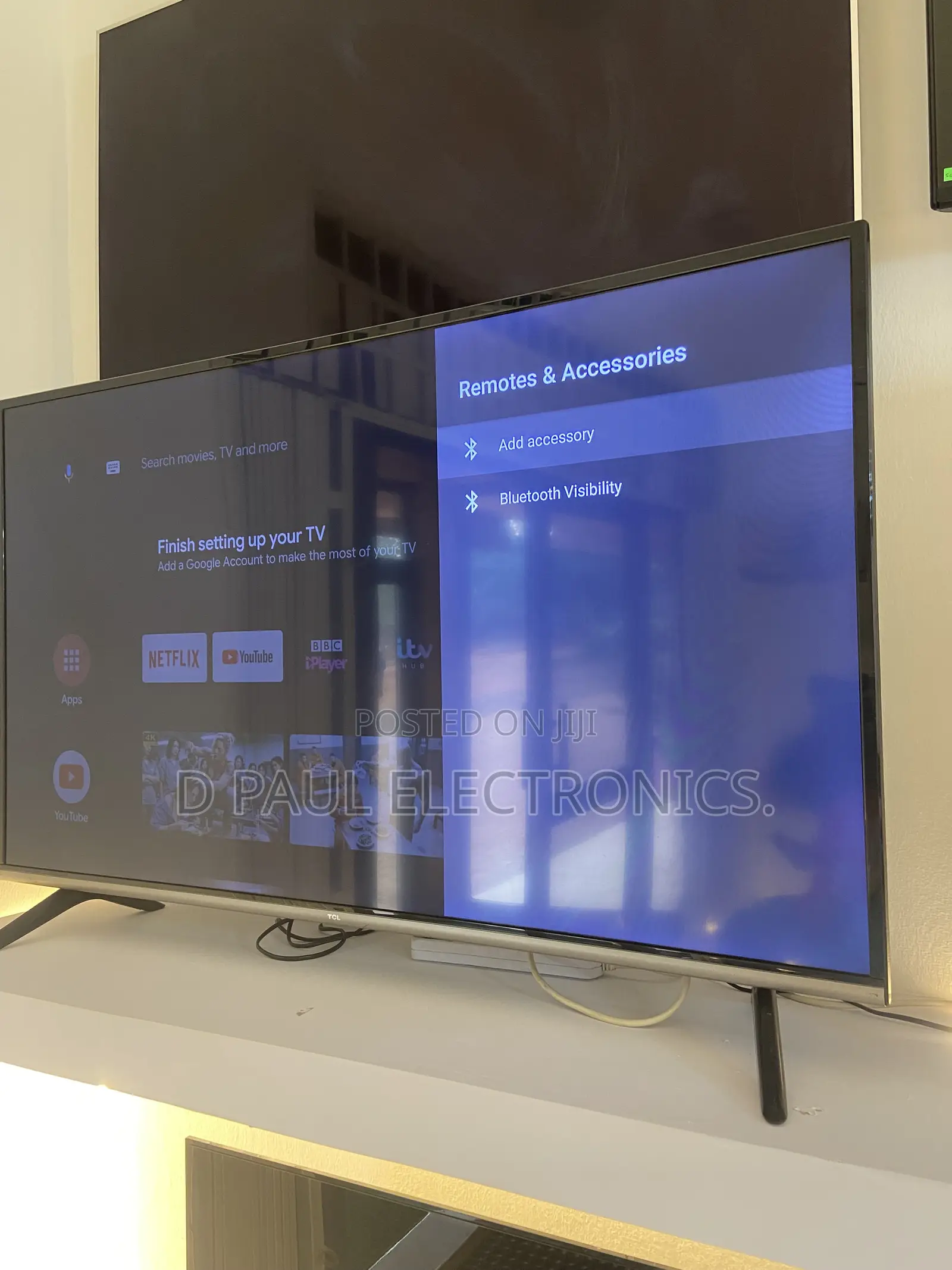 50 Inches Full Digital Satellite Ultra HD Led Smart Android TCL TV.