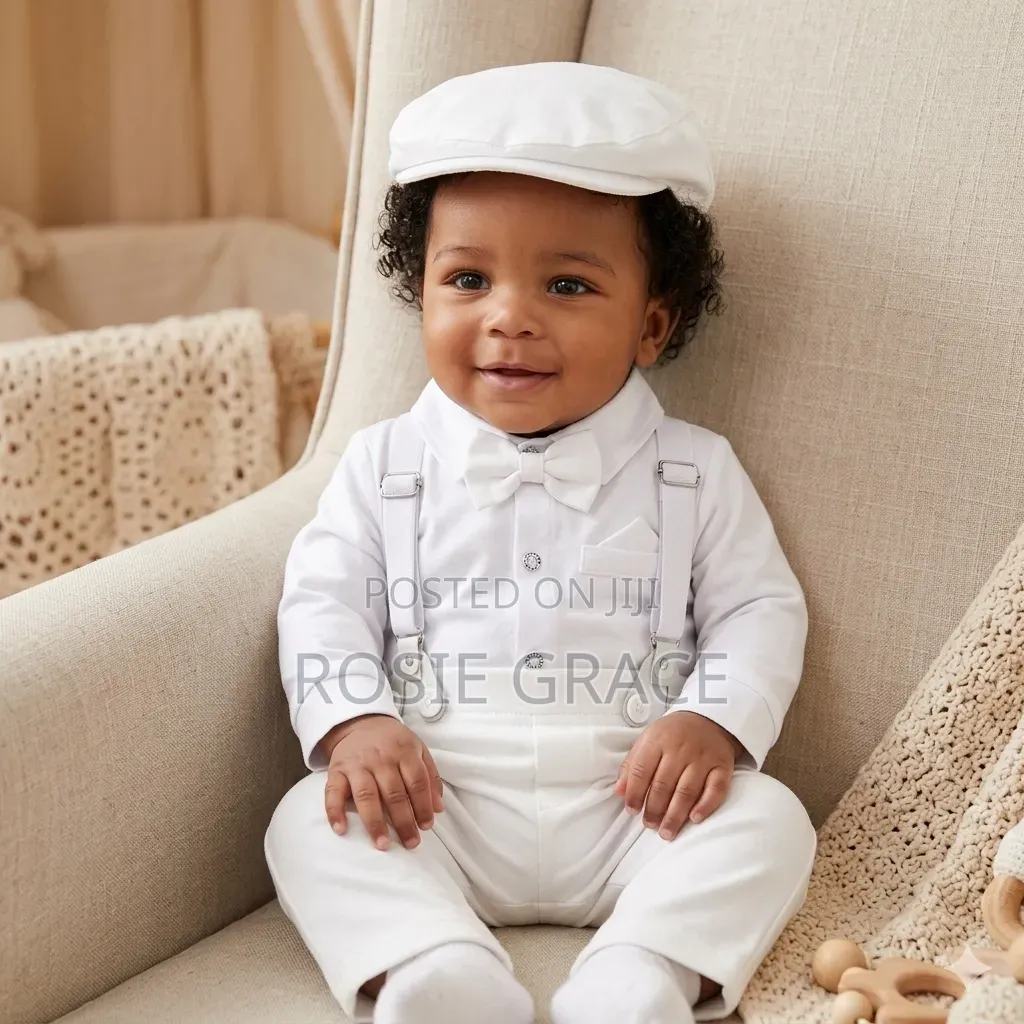 3 PC Set Christening Wear