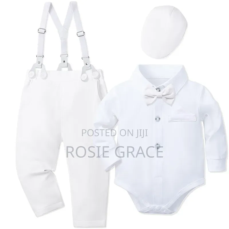 3 PC Set Christening Wear