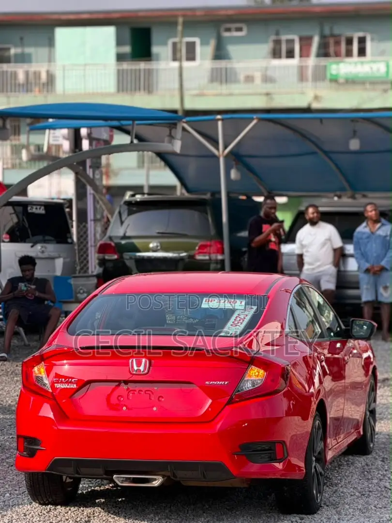 Honda Civic Sport Sedan 2020 Red