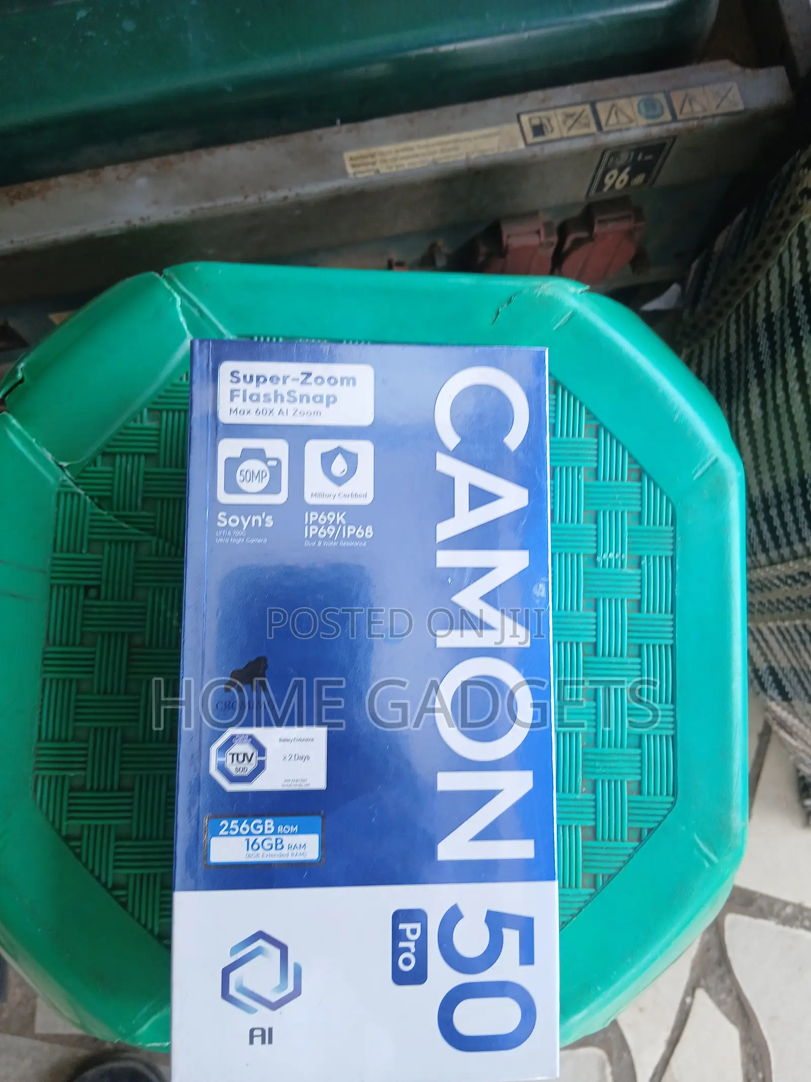 New Tecno Camon 50 Pro 256 GB Black