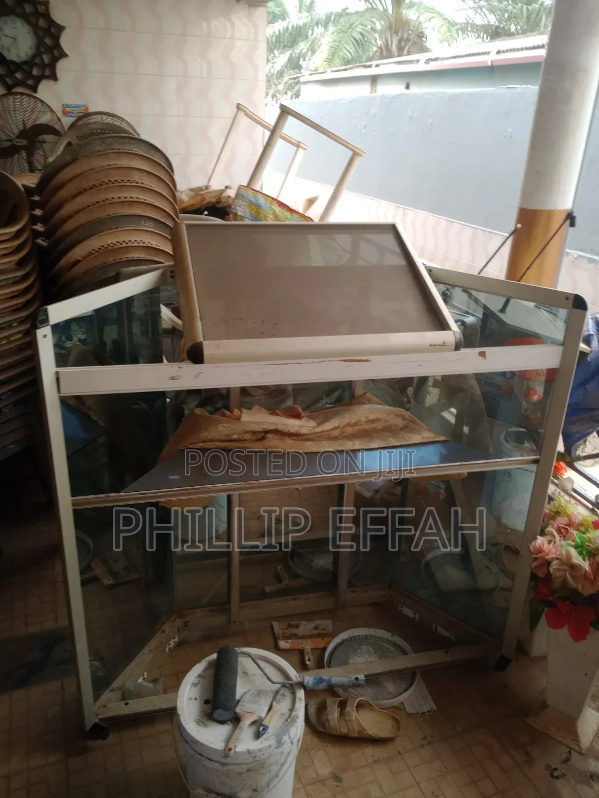 Pulpit Nd Offering Box Nd a Mixer Rack