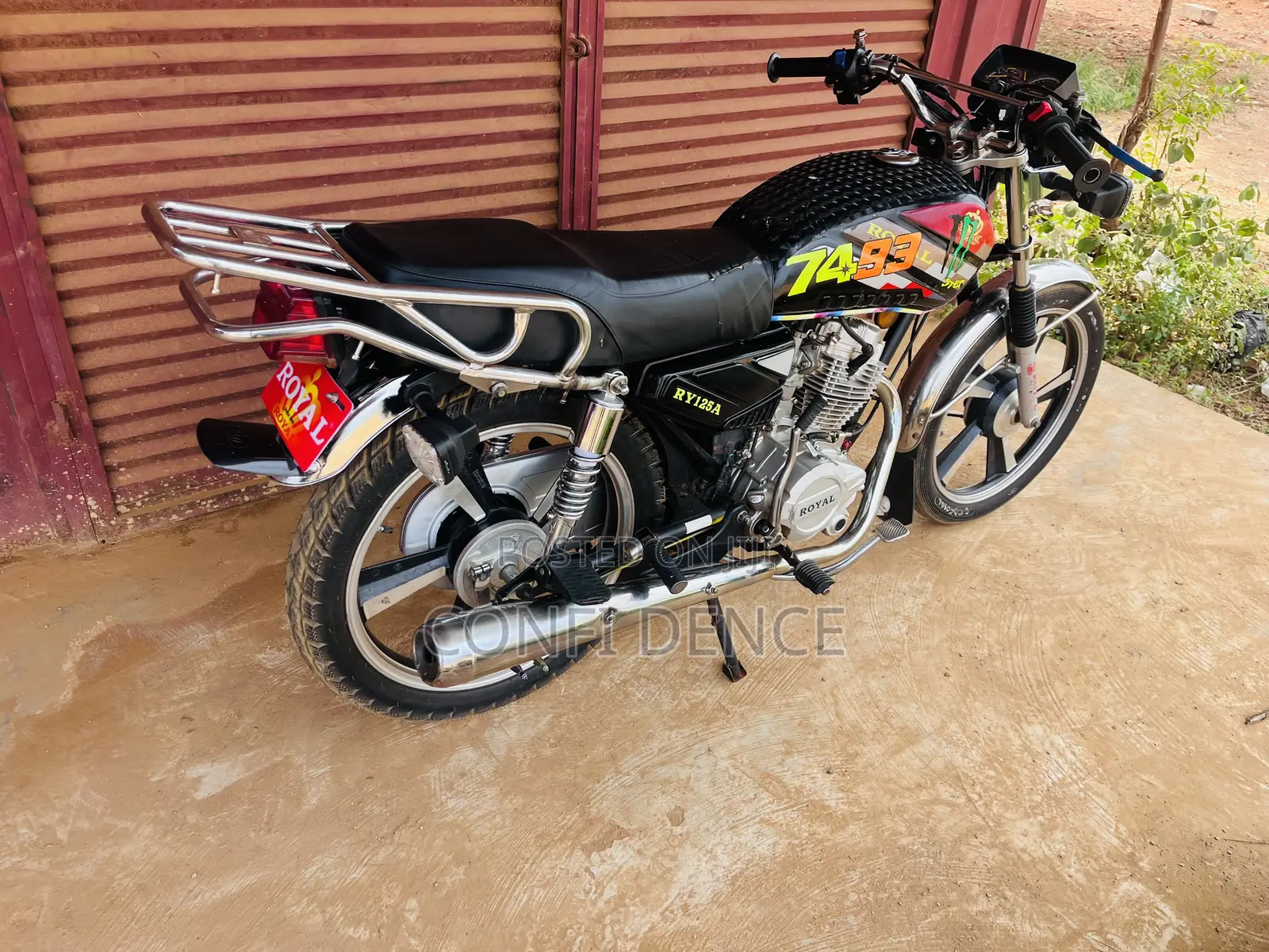 Royal RY125 2025 Black