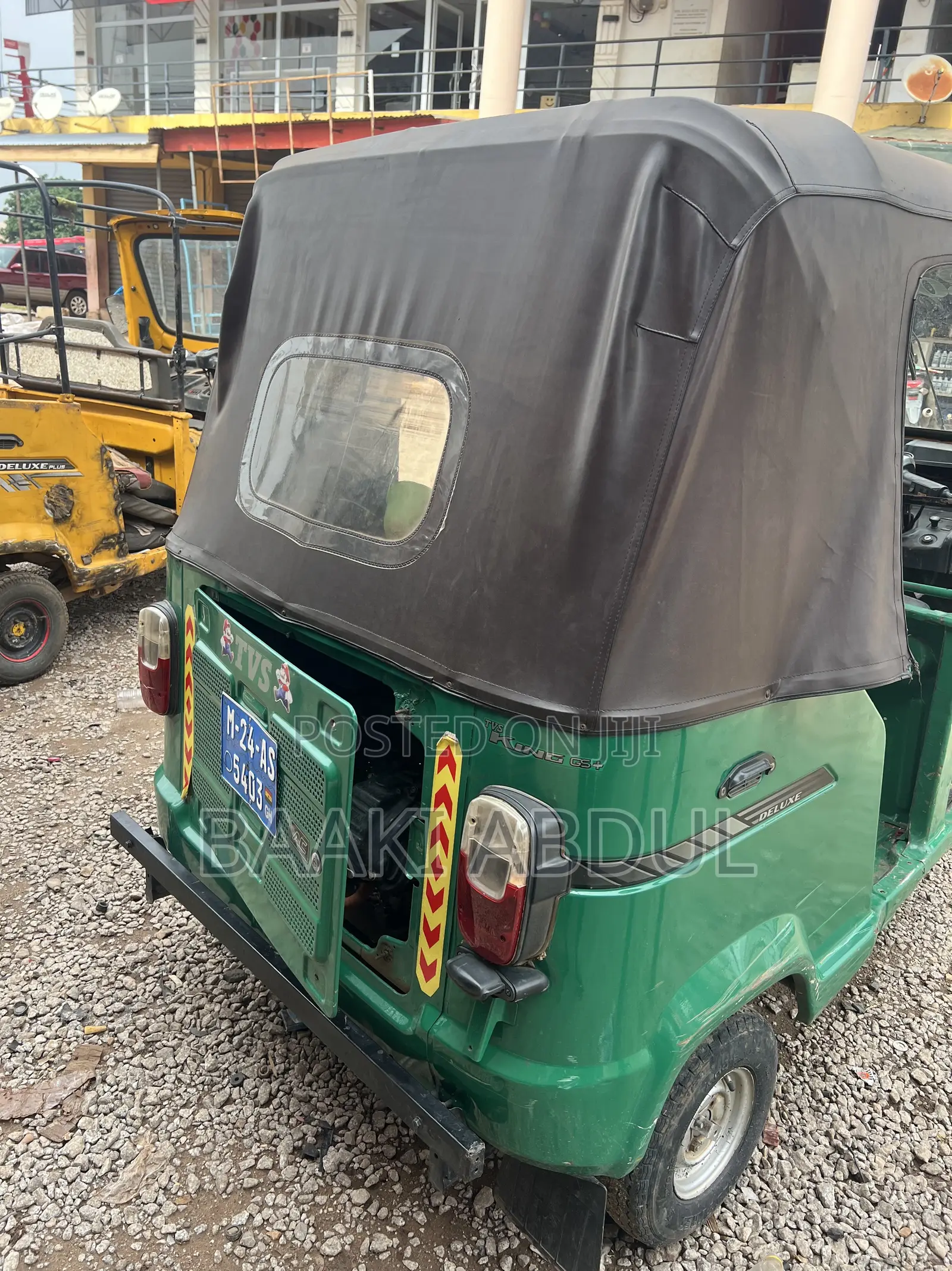 TVS King Deluxe Plus iTouch Start 2024 Green