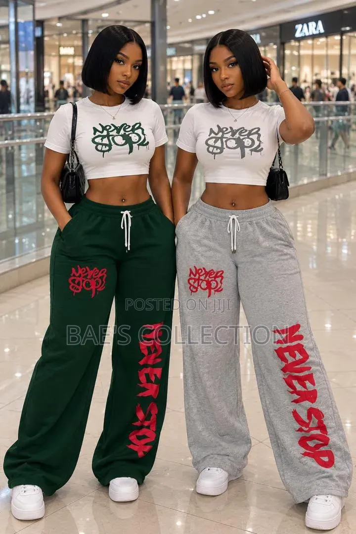 Joggers Top and Down Available for Ladies