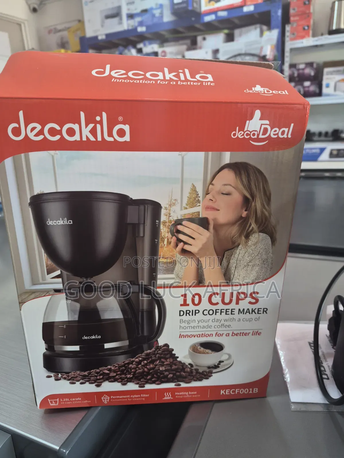 Decakila Drip Coffee Maker 10 Cups