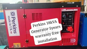 Perkins 18kVA Silent Diesel Generator – Reliable Backup Power