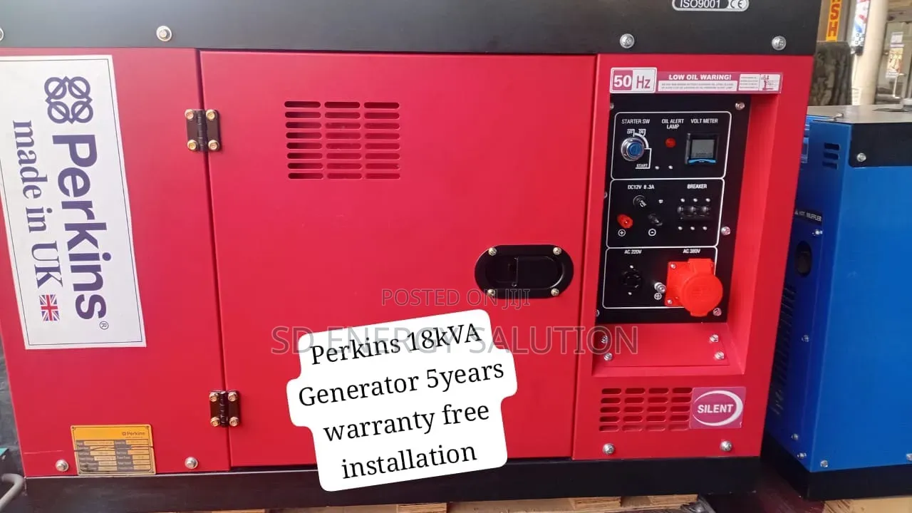 Perkins 18kVA Diesel Generator – Home Business Backup