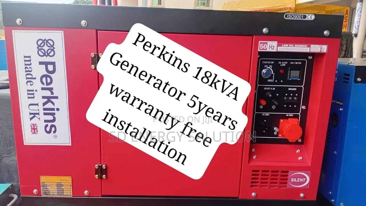 Perkins 18kVA Diesel Generator – High Performance Genset