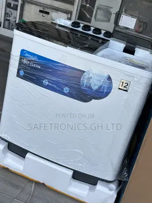 Sealed Good Midea 12kg Semi Auto Twin Tub Washing Machine