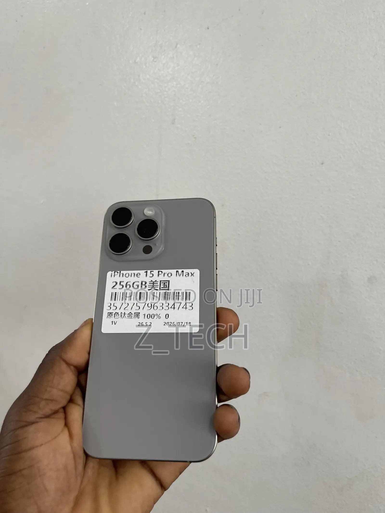 Apple iPhone 15 Pro Max 256 GB Gray