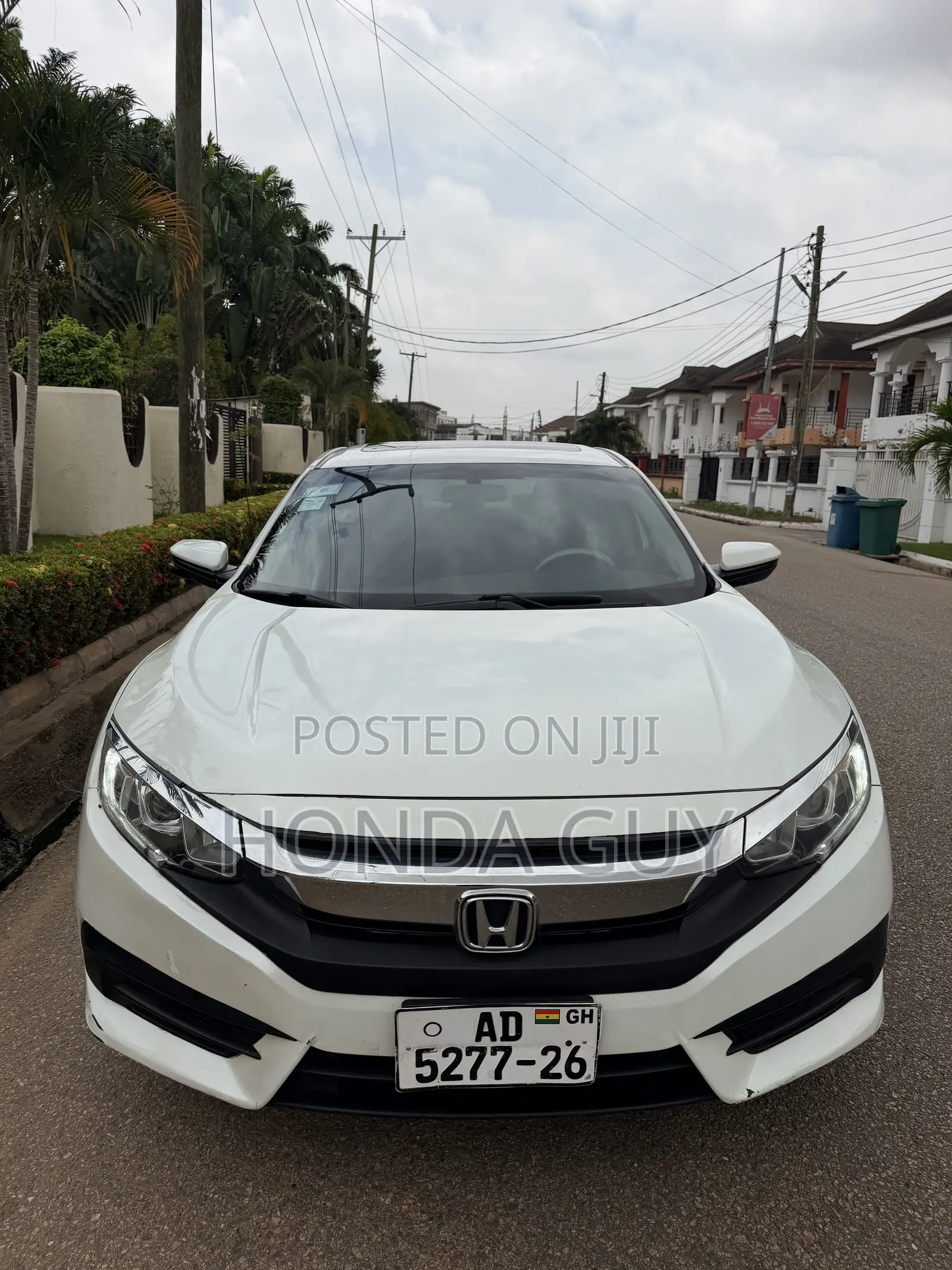 Honda Civic EX 4dr Sedan (1.5L 4cyl) 2016 White