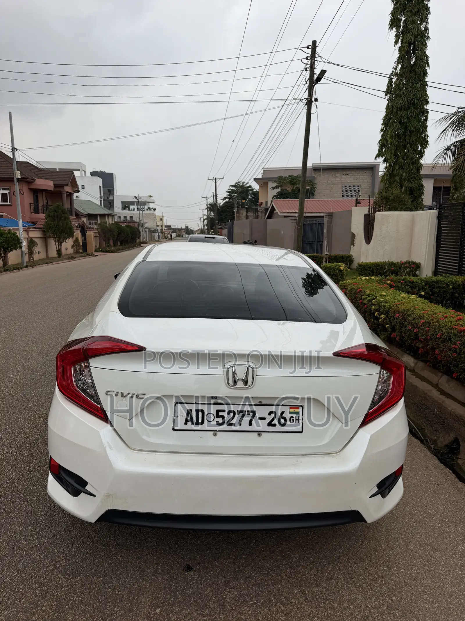 Honda Civic EX 4dr Sedan (1.5L 4cyl) 2016 White