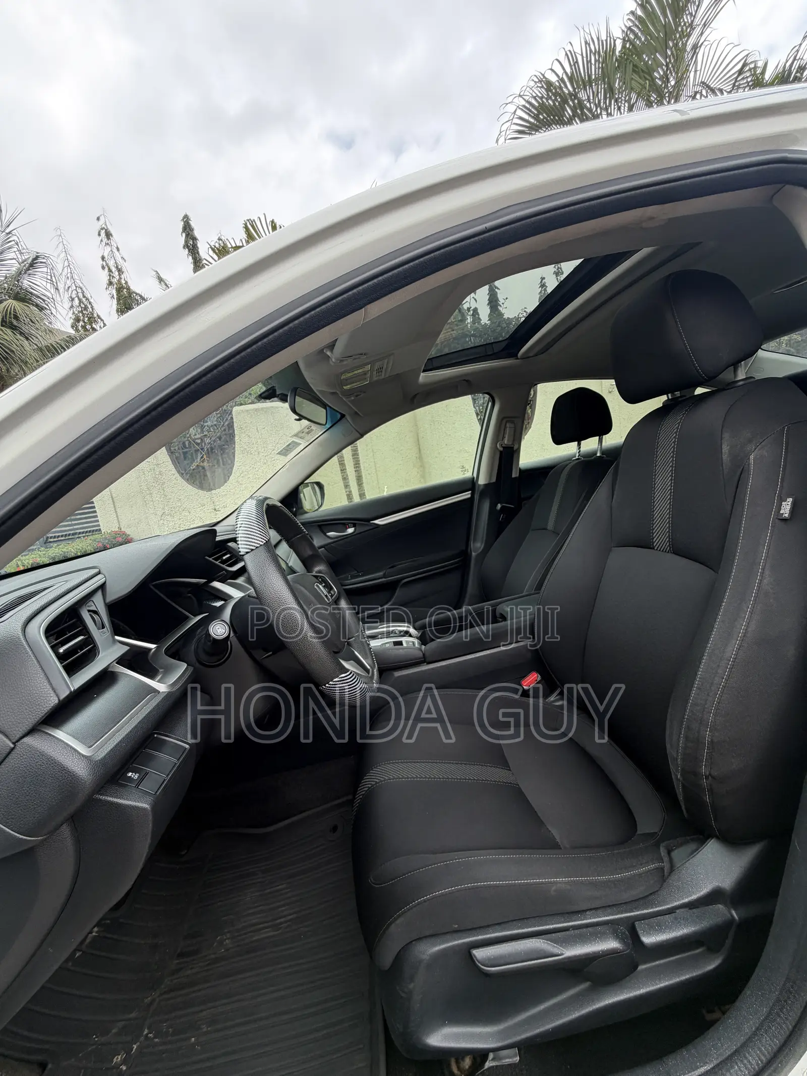 Honda Civic EX 4dr Sedan (1.5L 4cyl) 2016 White