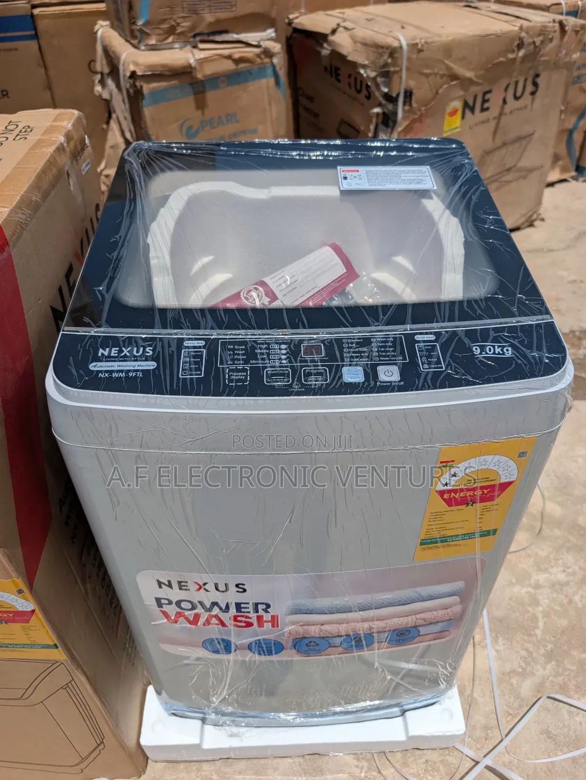 Nexus 9kg Top Load Fully Automatic Washing Machine