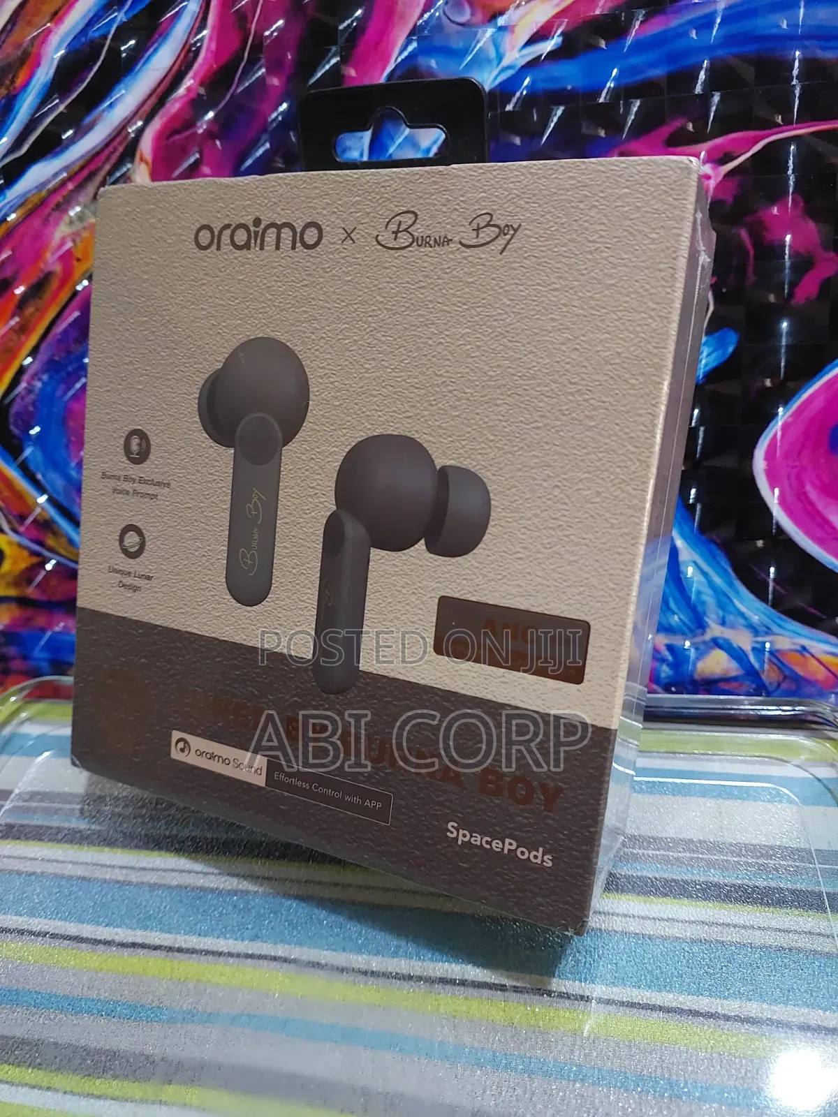 Oraimo X Burna Boy SpacePods