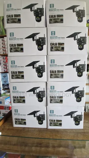 PTZ WiFi Solar Camera Dual Lens V380 Pro