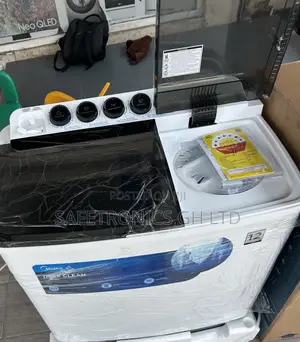 Secure New Midea 12kg Semi Auto Twin Tub Washing Machine