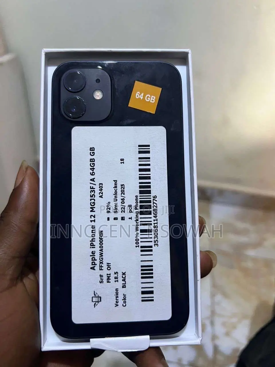 Apple iPhone 12 64 GB Black