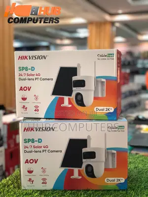 Hikvision DS-2CFSP8-D/4G 8mp Dual Lens Solar 4G PT Camera