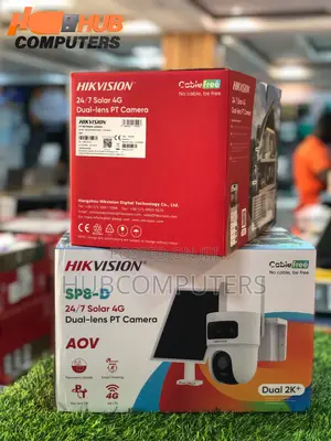 Hikvision DS-2CFSP8-D/4G 8mp Dual Lens Solar 4G PT Camera