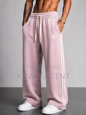 Relaxed-Fit Black Jogger Pants