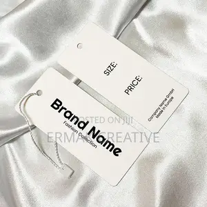 Clothing Label With Strings Moq 100pcs