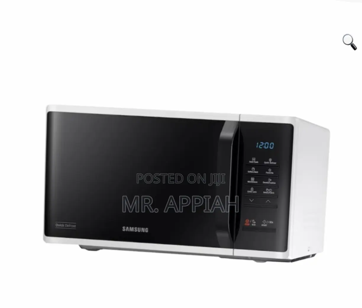 Efficient Samsung Ms23k3513aw 23L Countertop Microwave(White) 
