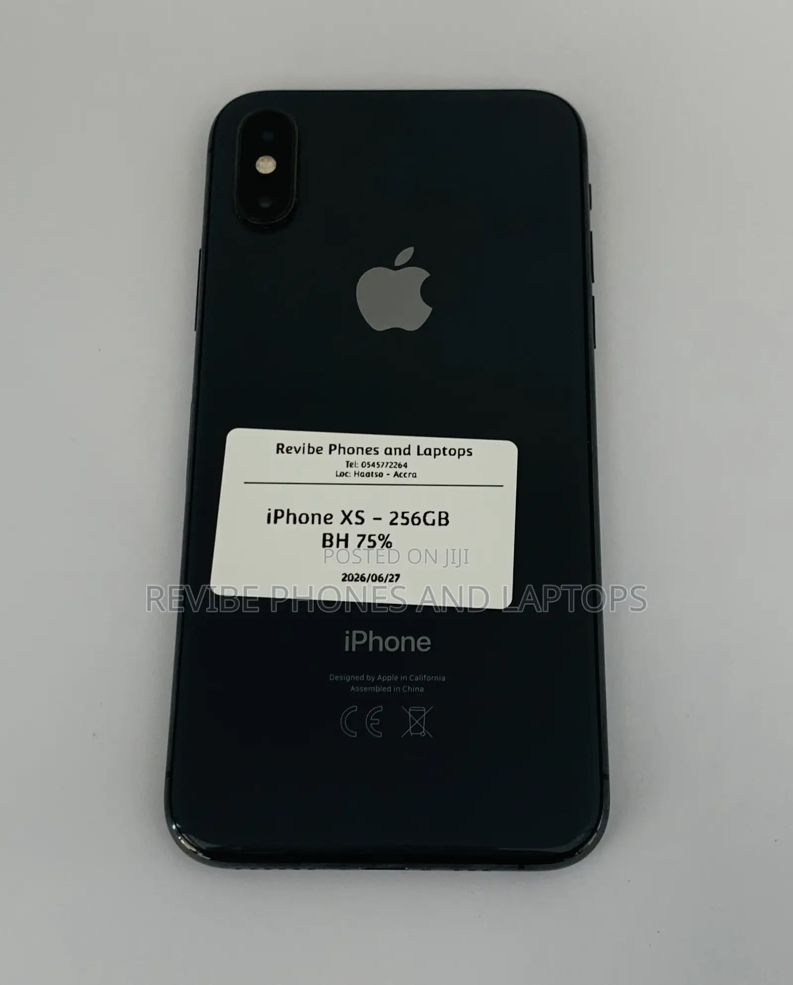 Apple iPhone XS 256 GB Black