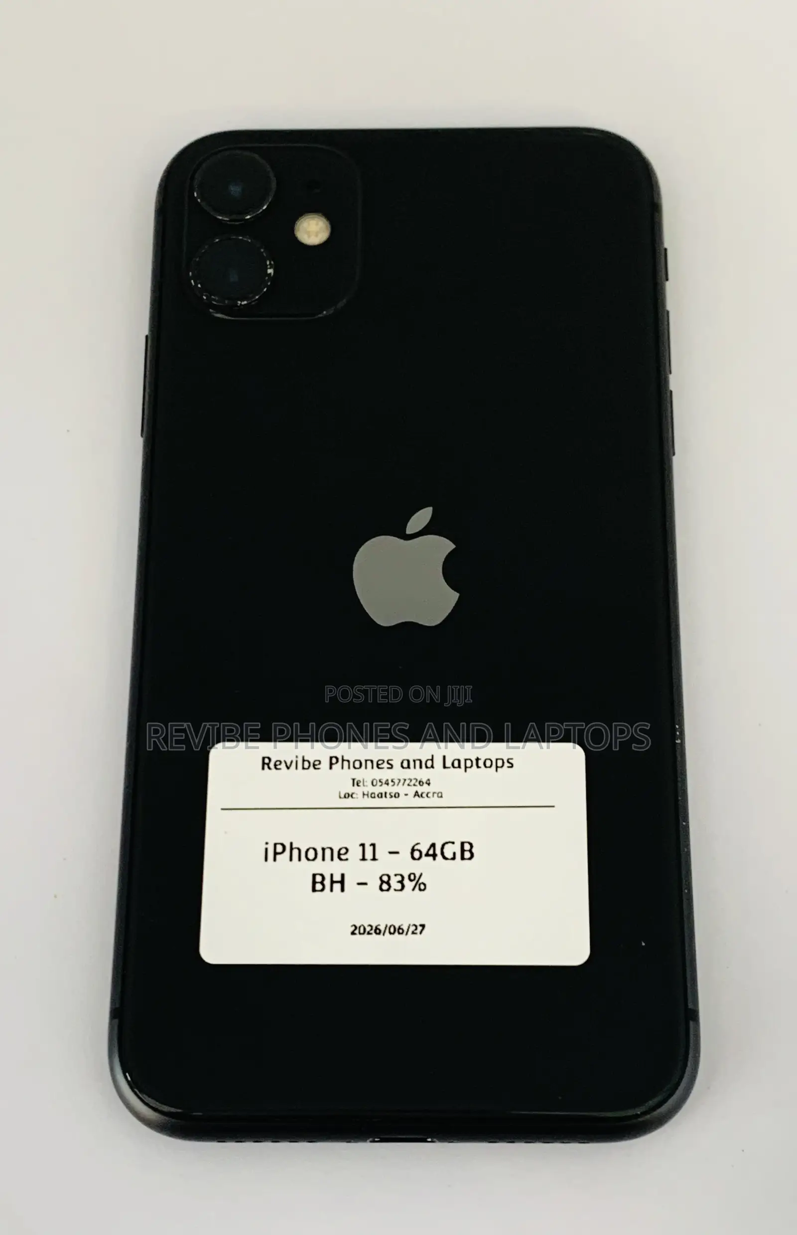 Apple iPhone 11 64 GB Black