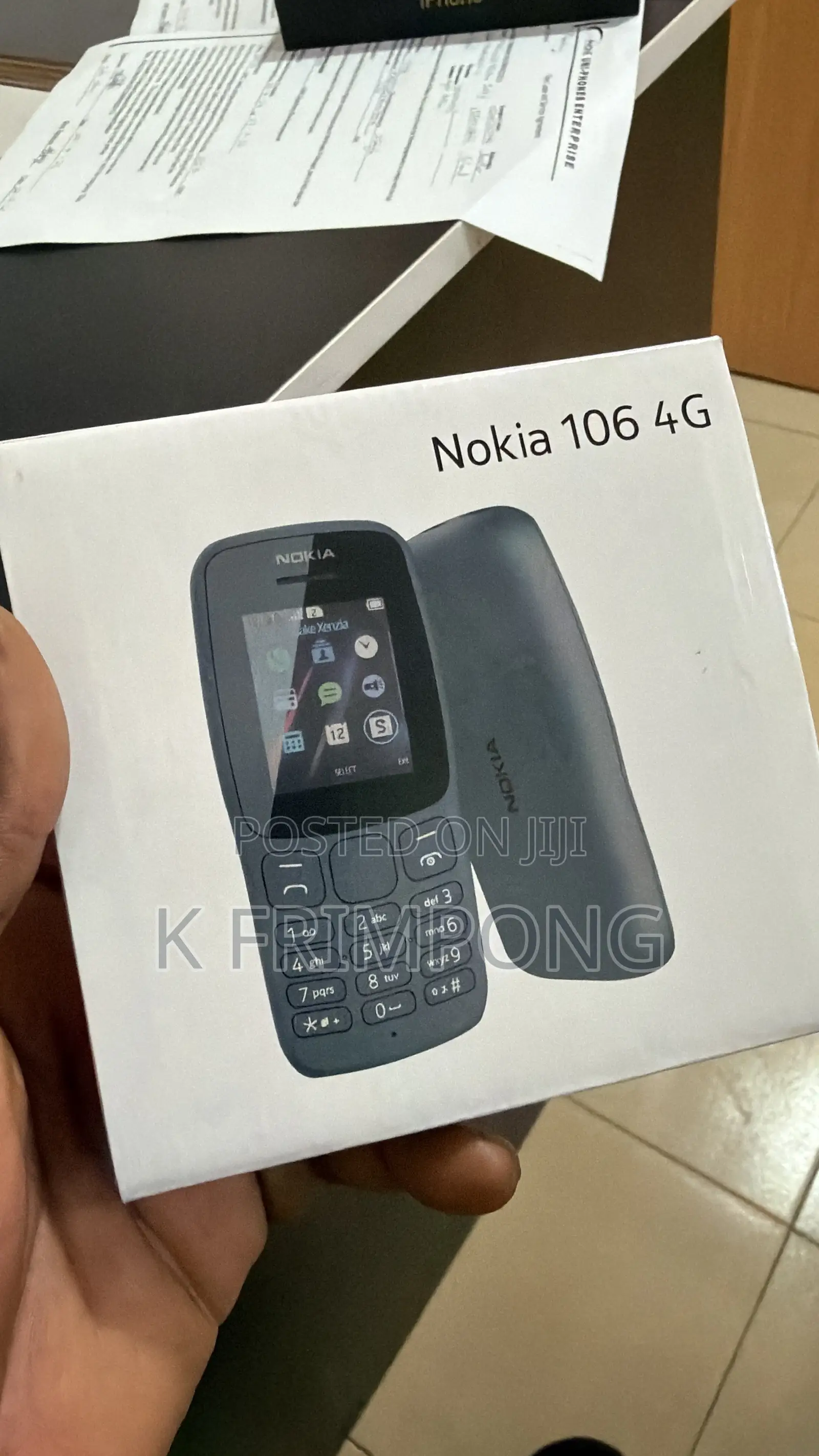 New Nokia 106 Black
