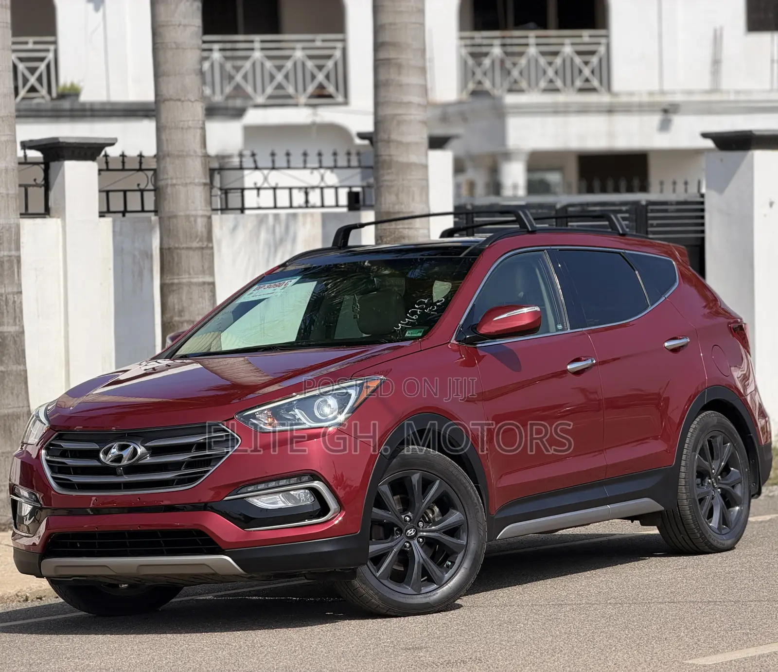 Hyundai Santa Fe SE Ultimate AWD 2017 Red