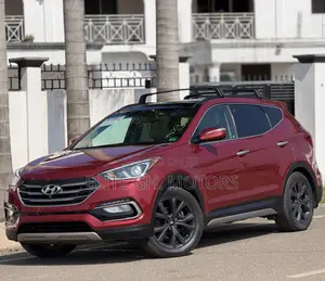 Hyundai Santa Fe SE Ultimate AWD 2017 Red
