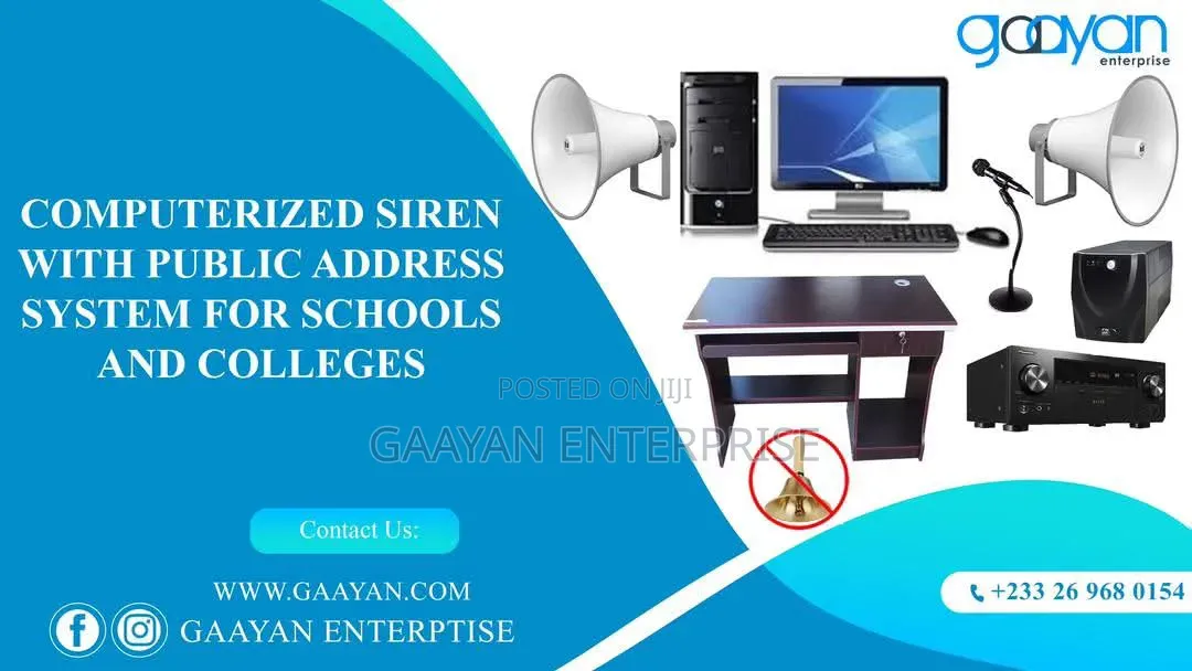 School Siren for Junior High and Primary Schools
