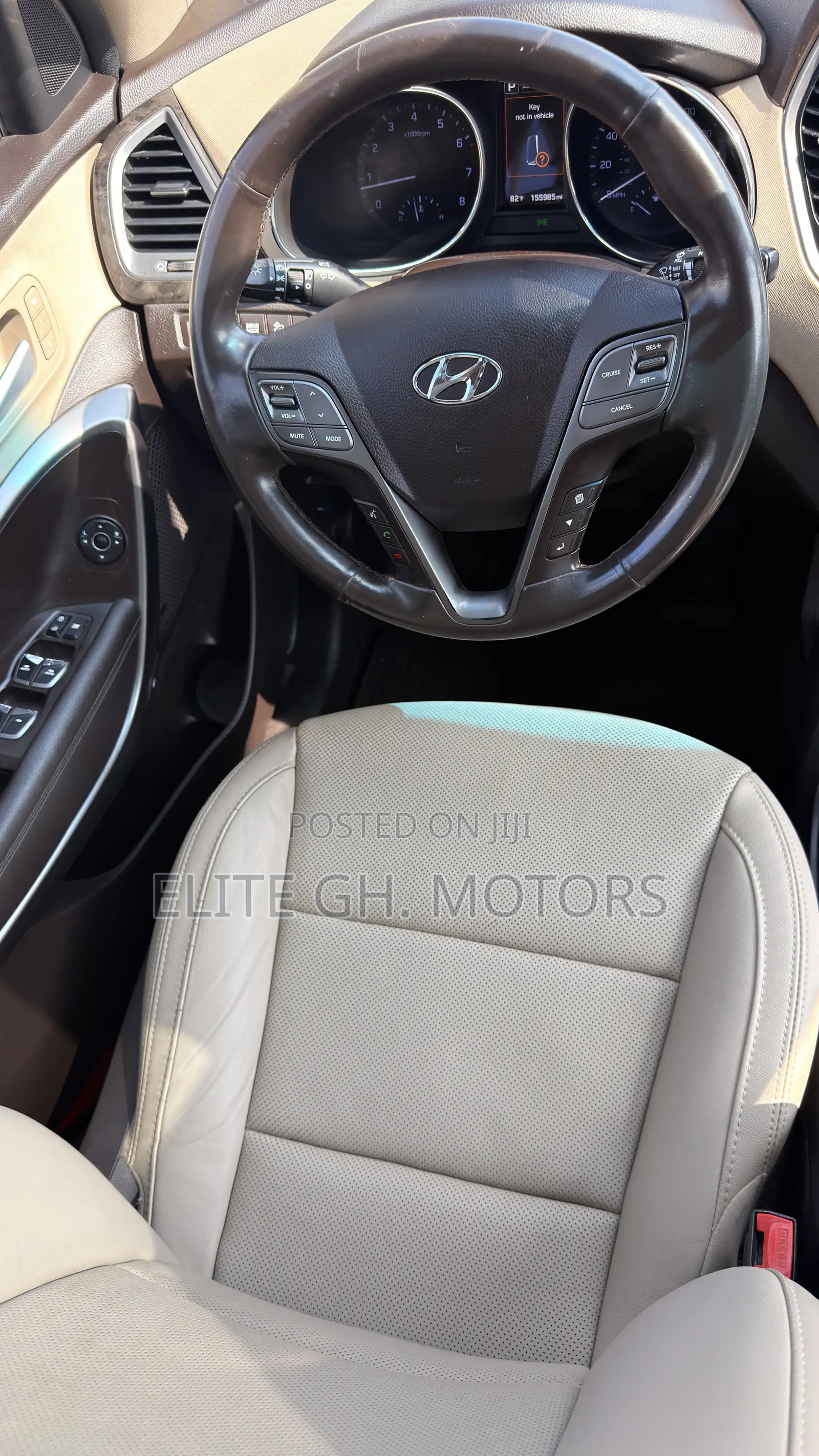 Hyundai Santa Fe SE Ultimate AWD 2017 Red