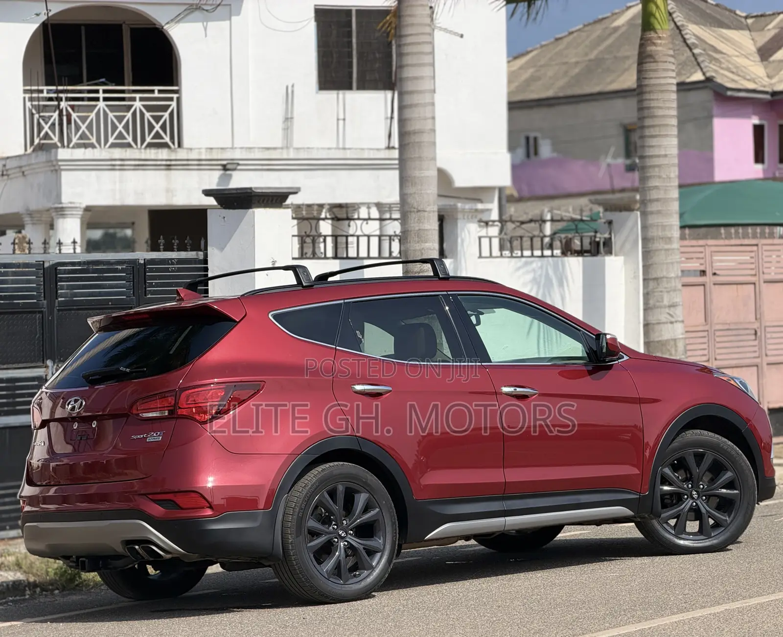 Hyundai Santa Fe SE Ultimate AWD 2017 Red