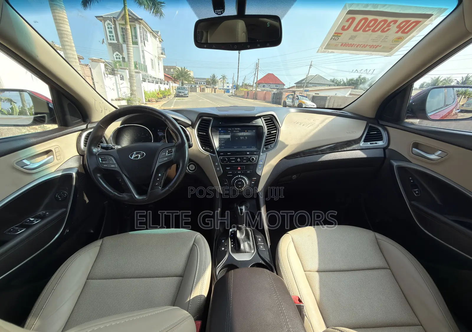 Hyundai Santa Fe SE Ultimate AWD 2017 Red