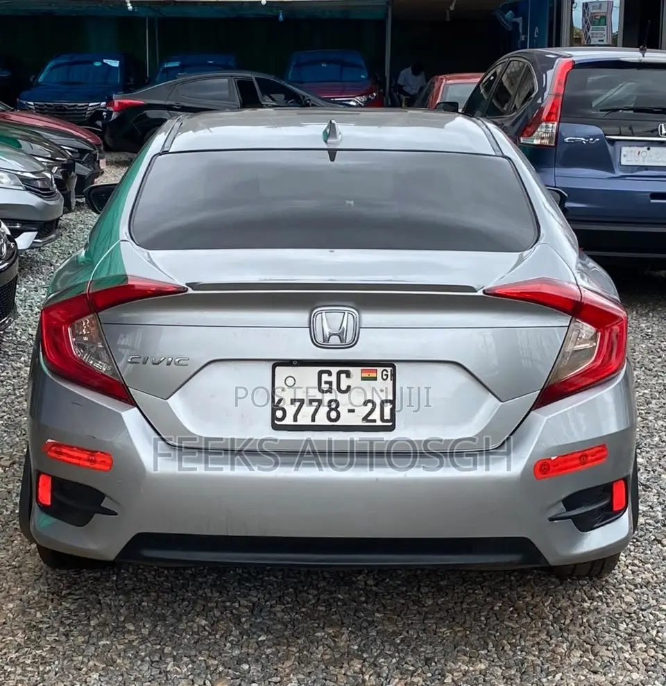 Honda Civic EX 4dr Sedan (2.0L 4cyl) 2017 Silver