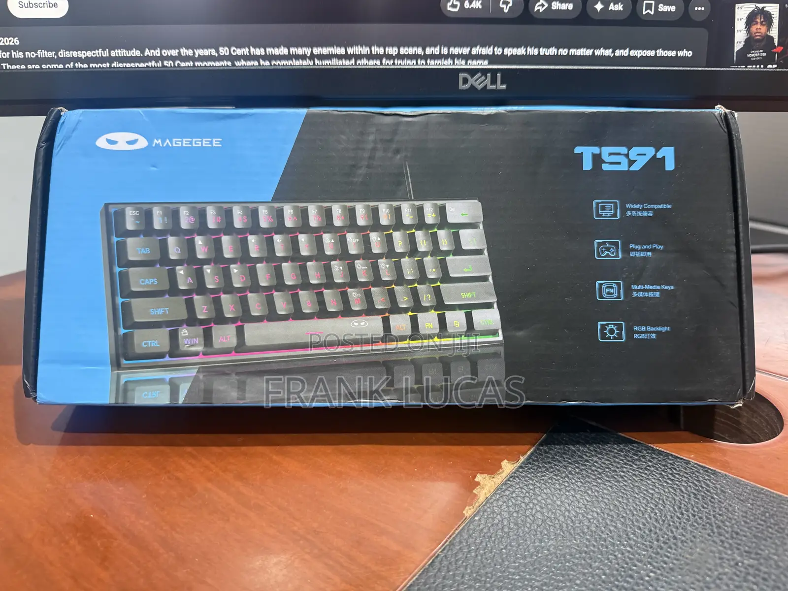 MageGee T591 Mechanical Keyboard
