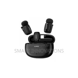X65 Wireless Mini Lavalier Microphone (2 Transmitters + 1 Receiver)