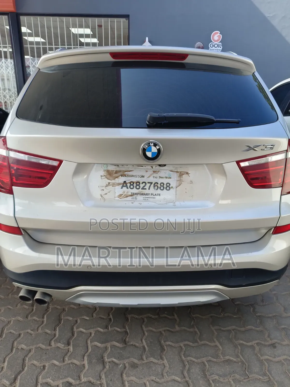 BMW X3 2017 Gray