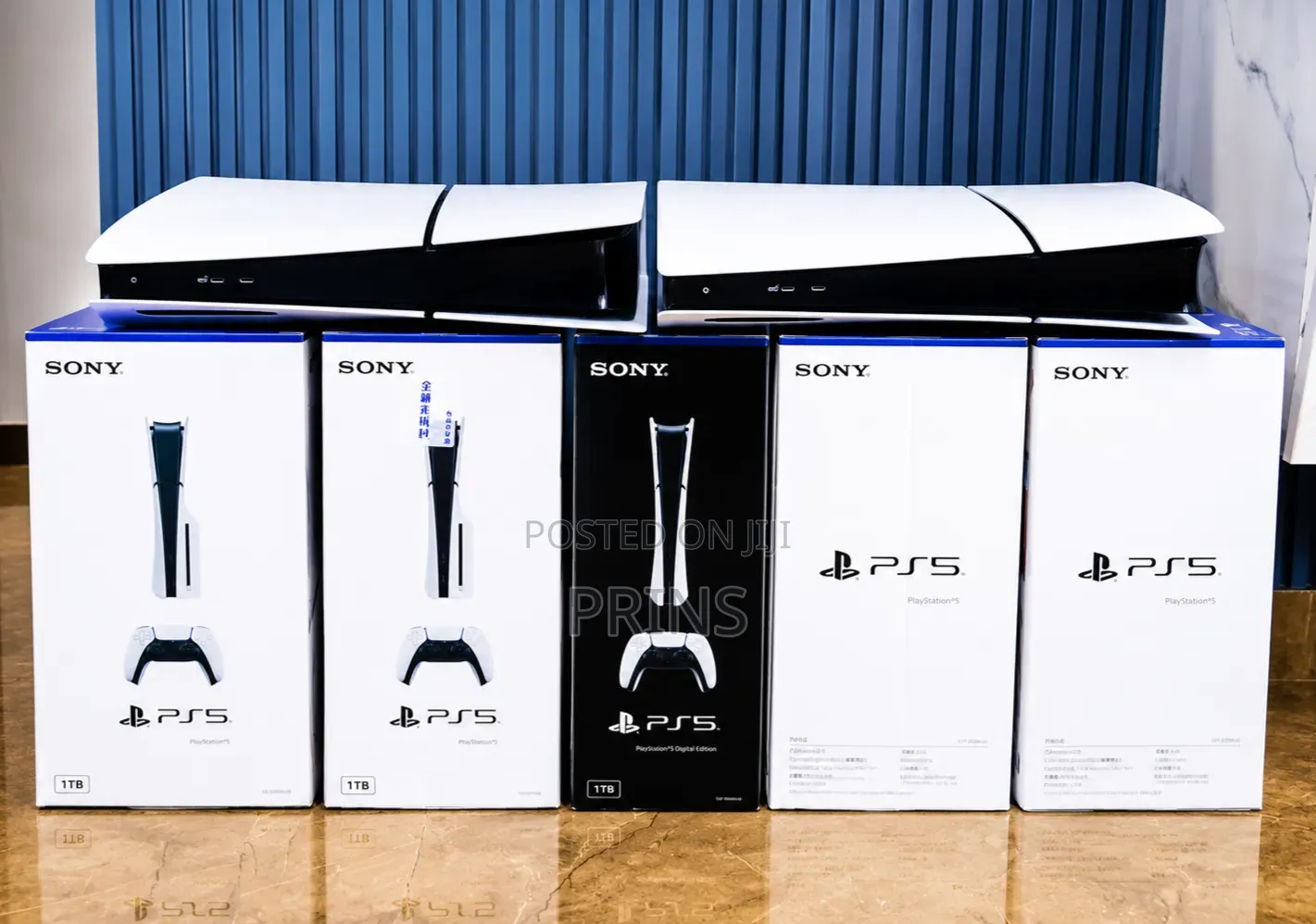 PS5 DIGITAL SLIM- 1TB and Dual Sense Controllers Available