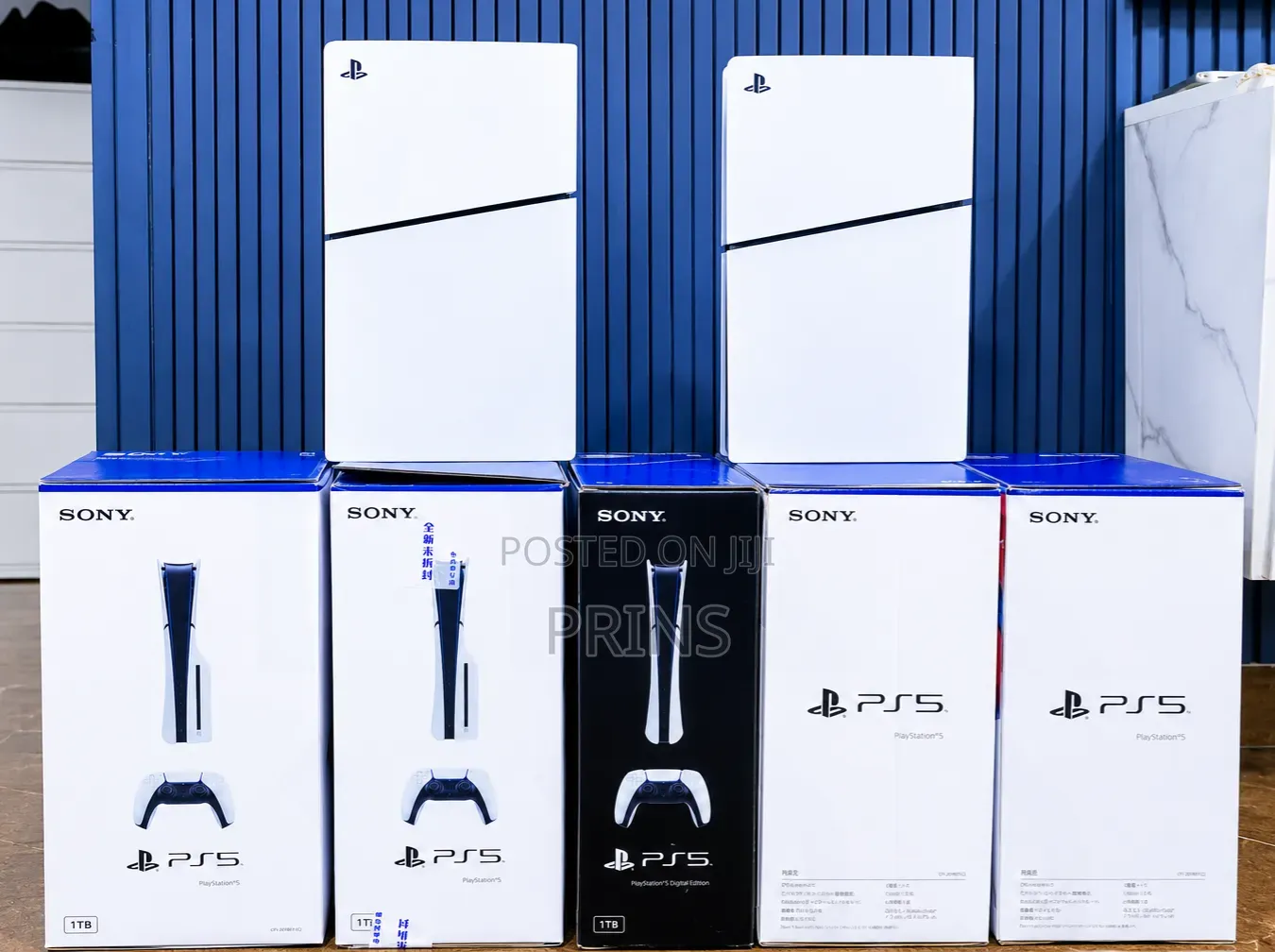 PS5 DIGITAL SLIM- 1TB and Dual Sense Controllers Available