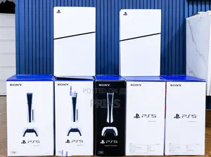 PS5 DIGITAL SLIM- 1TB and Dual Sense Controllers Available