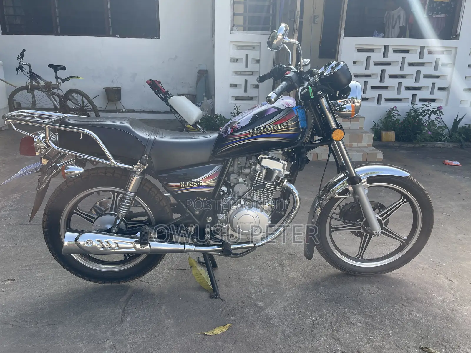 New Haojue HJ125-8K 2026 Black