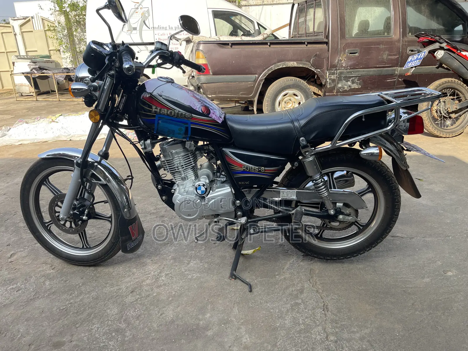 New Haojue HJ125-8K 2026 Black