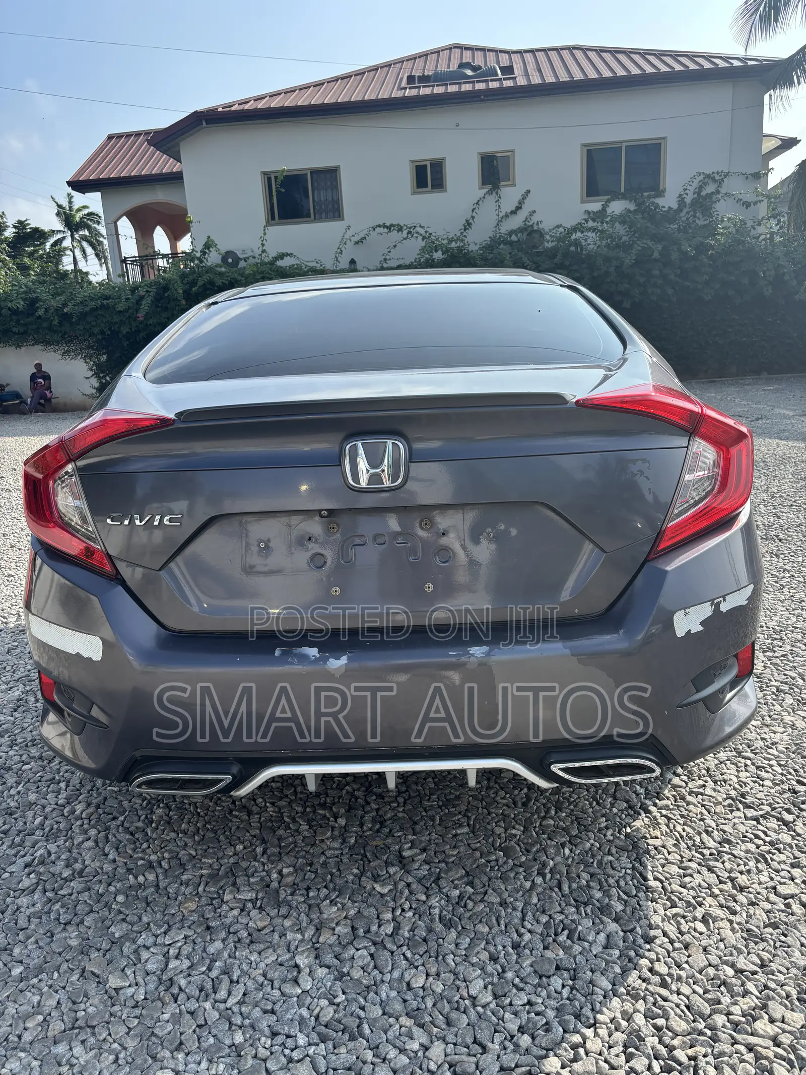 Honda Civic EX 4dr Sedan (2.0L 4cyl) 2017 Gray